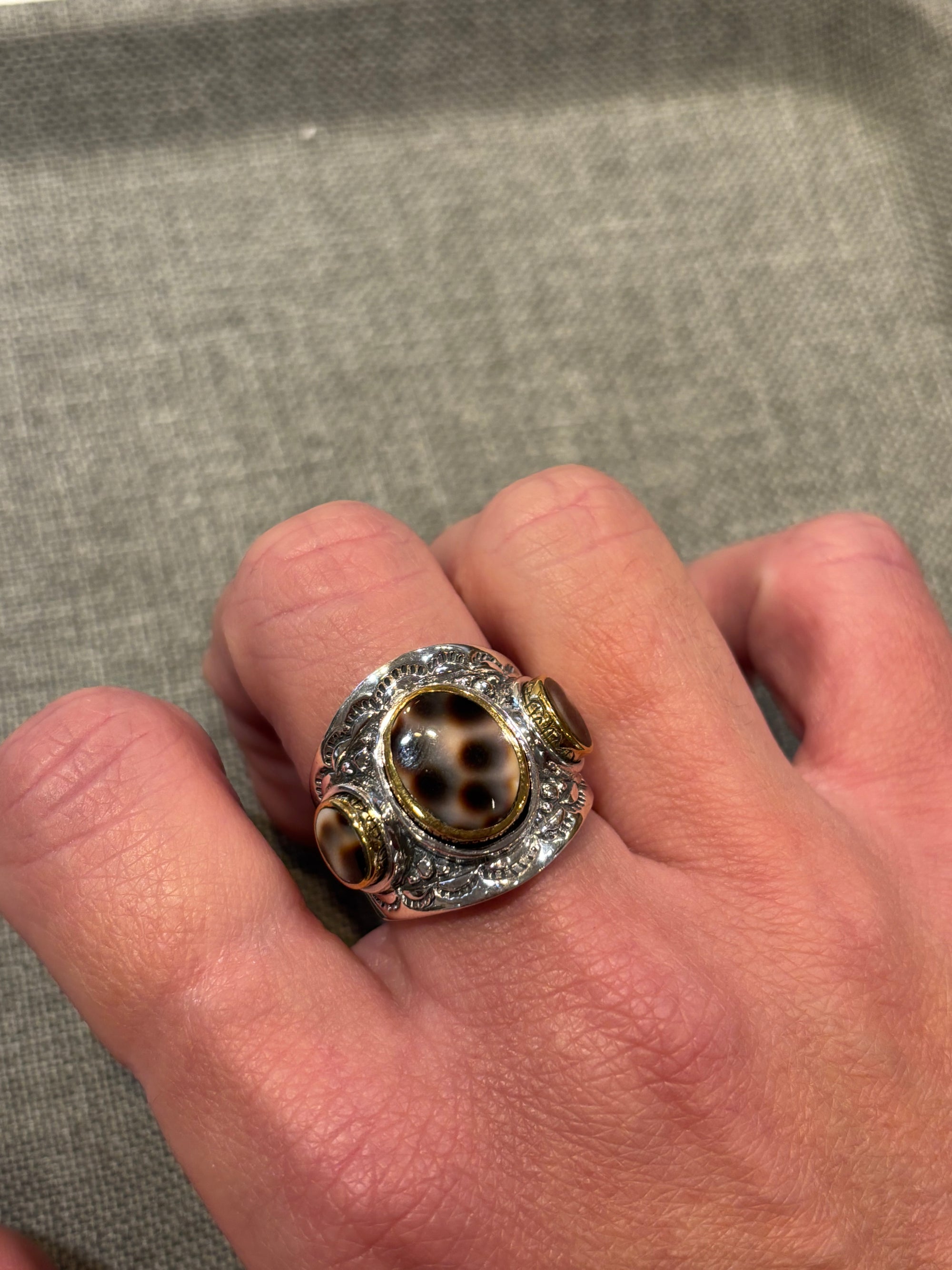 Bague jalan coquillage