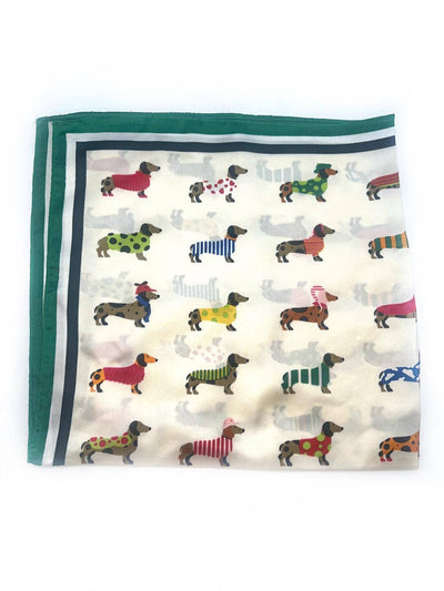 D-500 Foulard touche soie 70x70