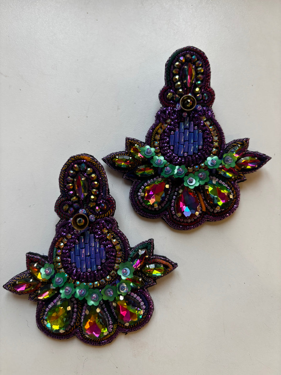 Boucles d’oreilles psquuare