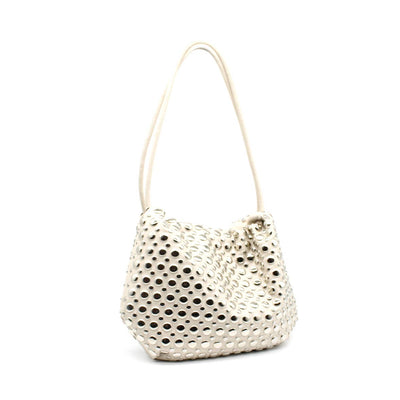 Sac cabas compact en PU avec clous
