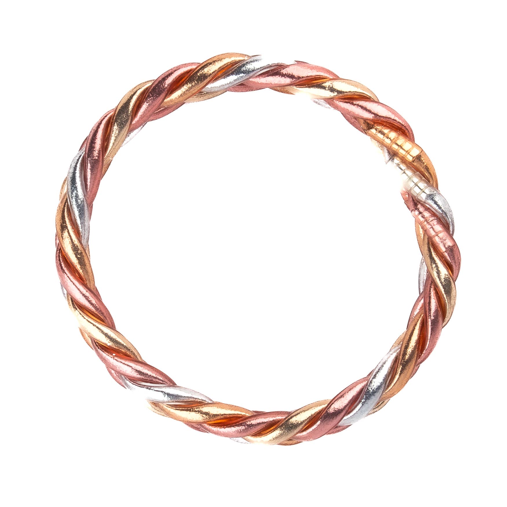 Bracelet Bouddhiste Tressé Rosée