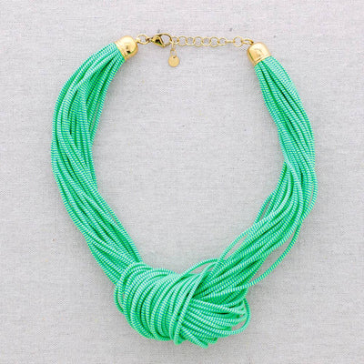 Collier Ras-du-cou Nœud Élastique