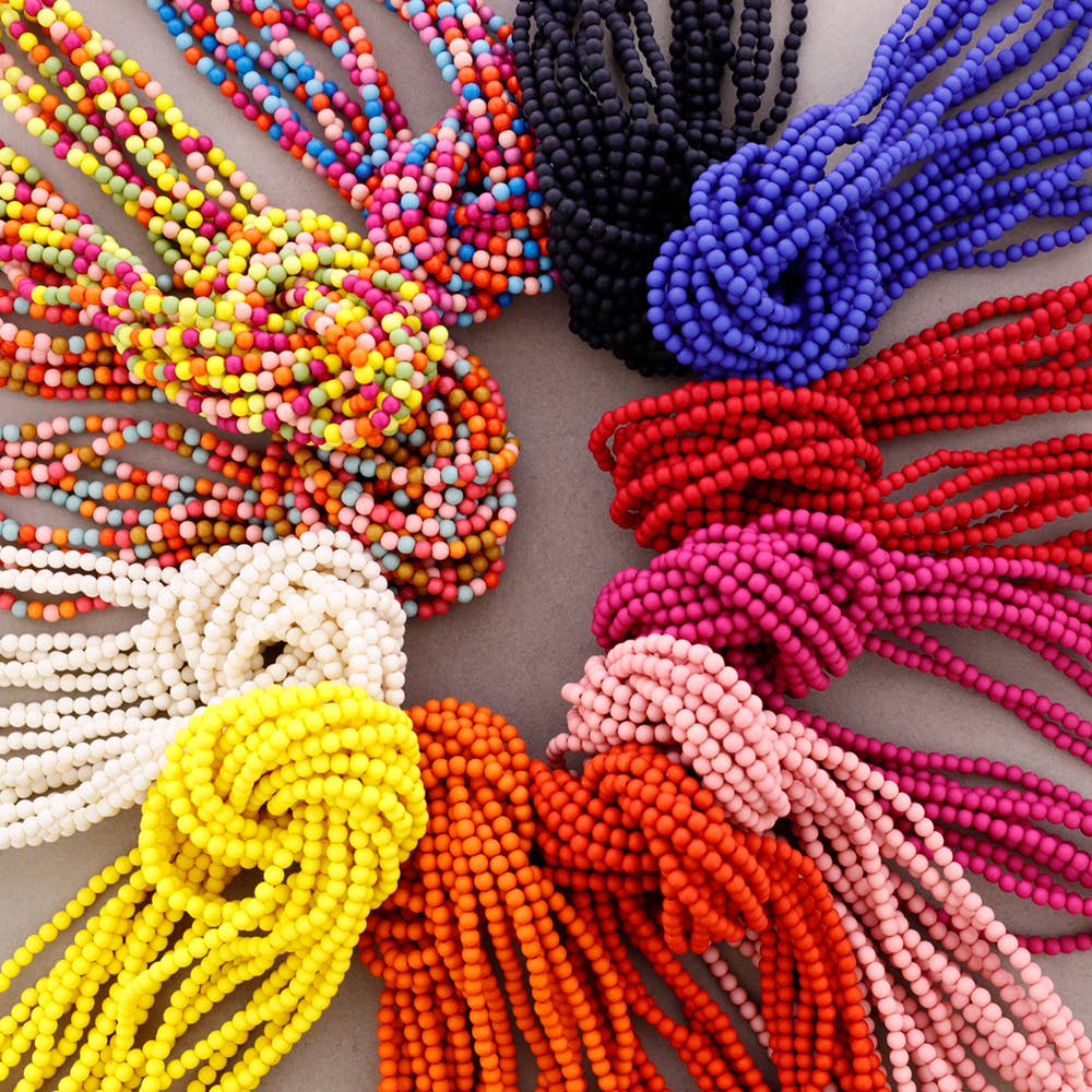 Collier Ras du Cou Nœud Perles Résine