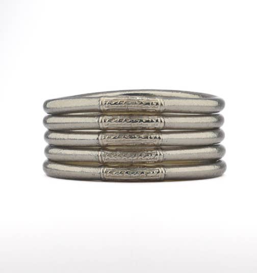 Bracelet Bouddhiste Mantra Antique Silver