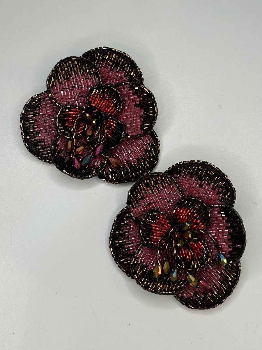 Boucles d’oreilles Camélia