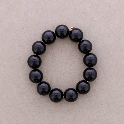 Bracelet Élastique Boules Résine 16mm