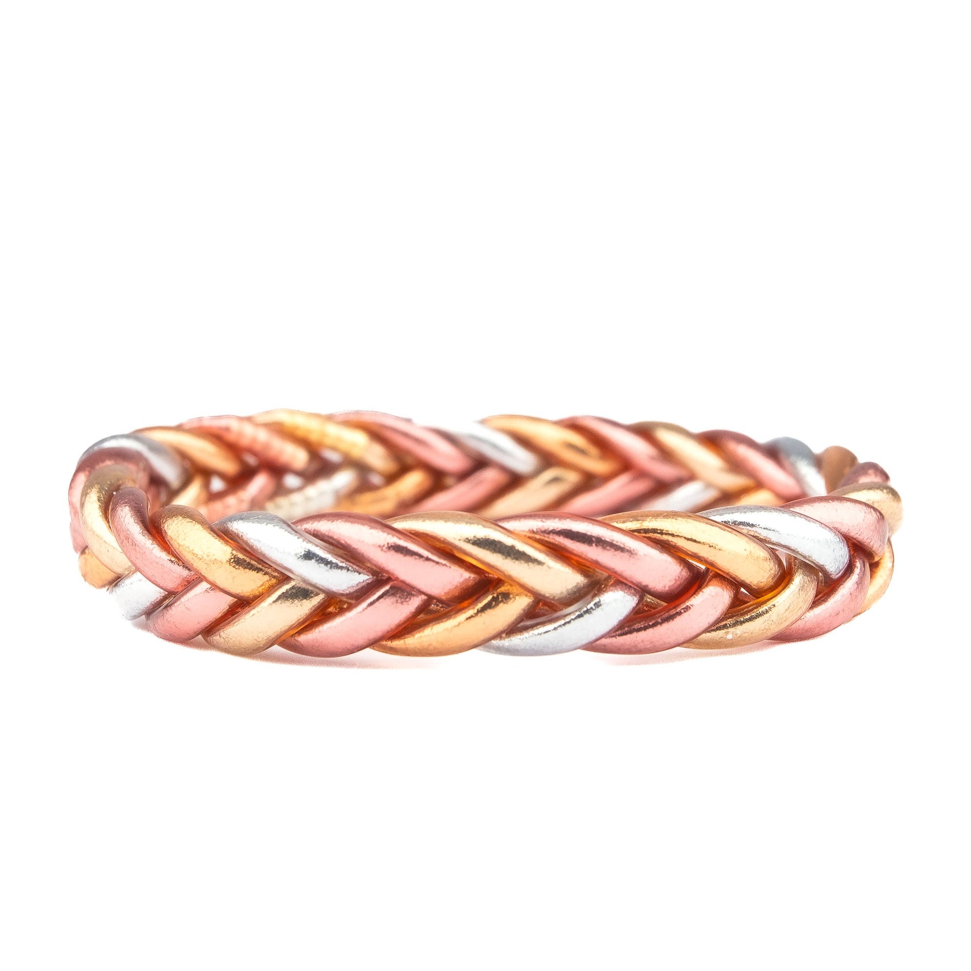 Bracelet Bouddhiste Tressé Rosée