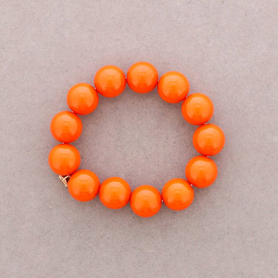 Bracelet Élastique Boules Résine 16mm