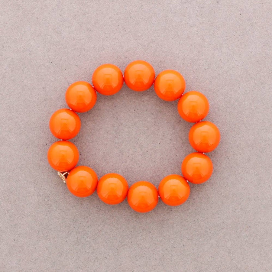 Bracelet Élastique Boules Résine 16mm