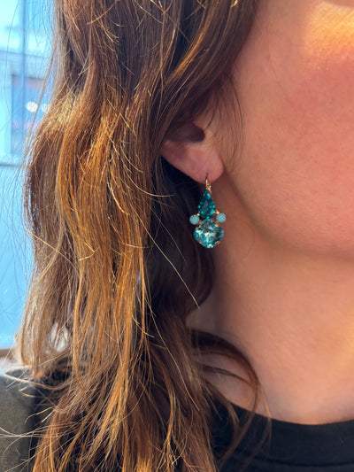 Boucles d’oreilles satellite