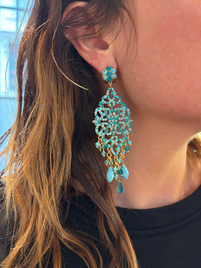 Boucles d’oreilles satellite