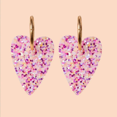 Boucles d'oreilles Cœur Summer Sunset