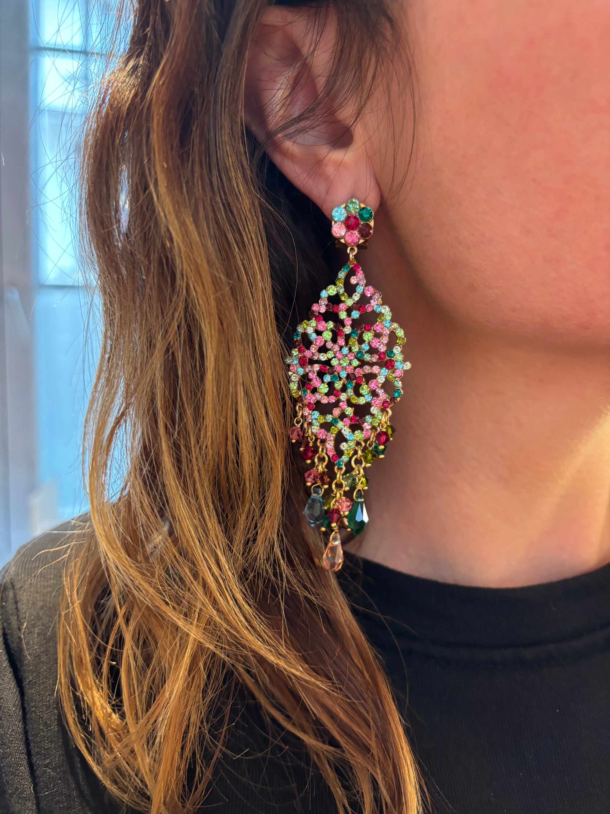 Boucles d’oreilles satellite