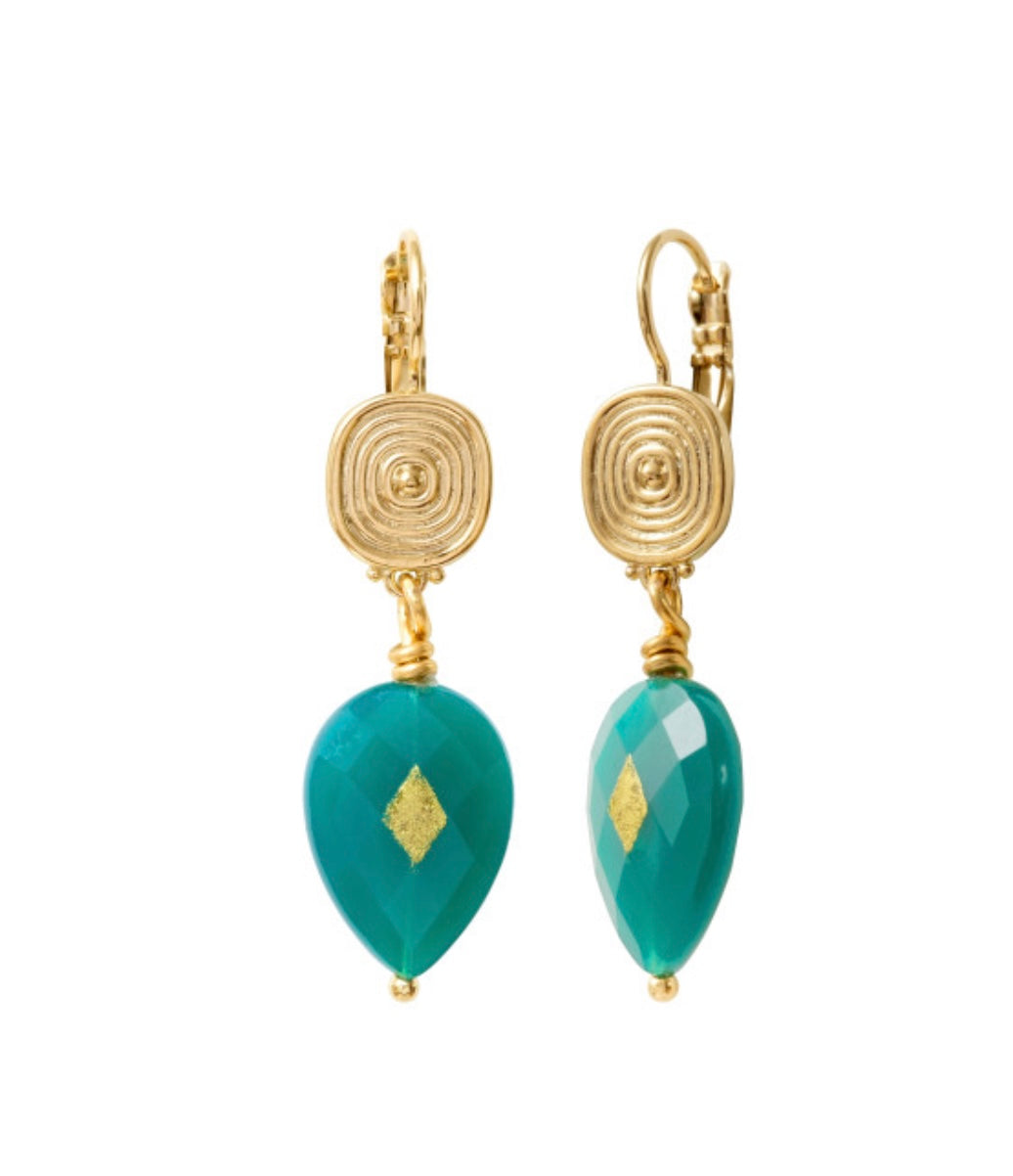 Boucles d’oreilles satellite babylone