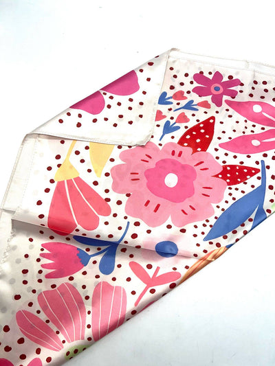 J-17 Foulard touche soie 70x70