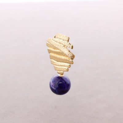 Boucles d'oreilles Forme Métal Pendentif Boule Résine