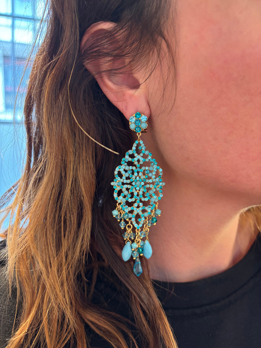 Boucles d’oreilles satellite