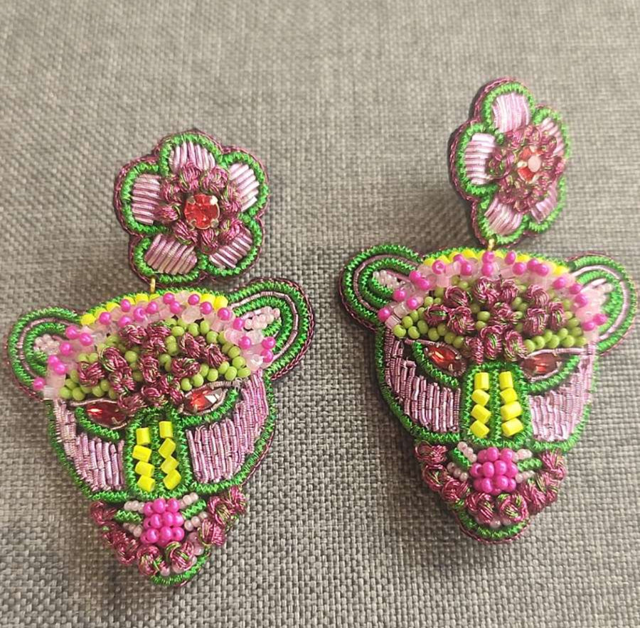 Boucles d’oreilles psquuare