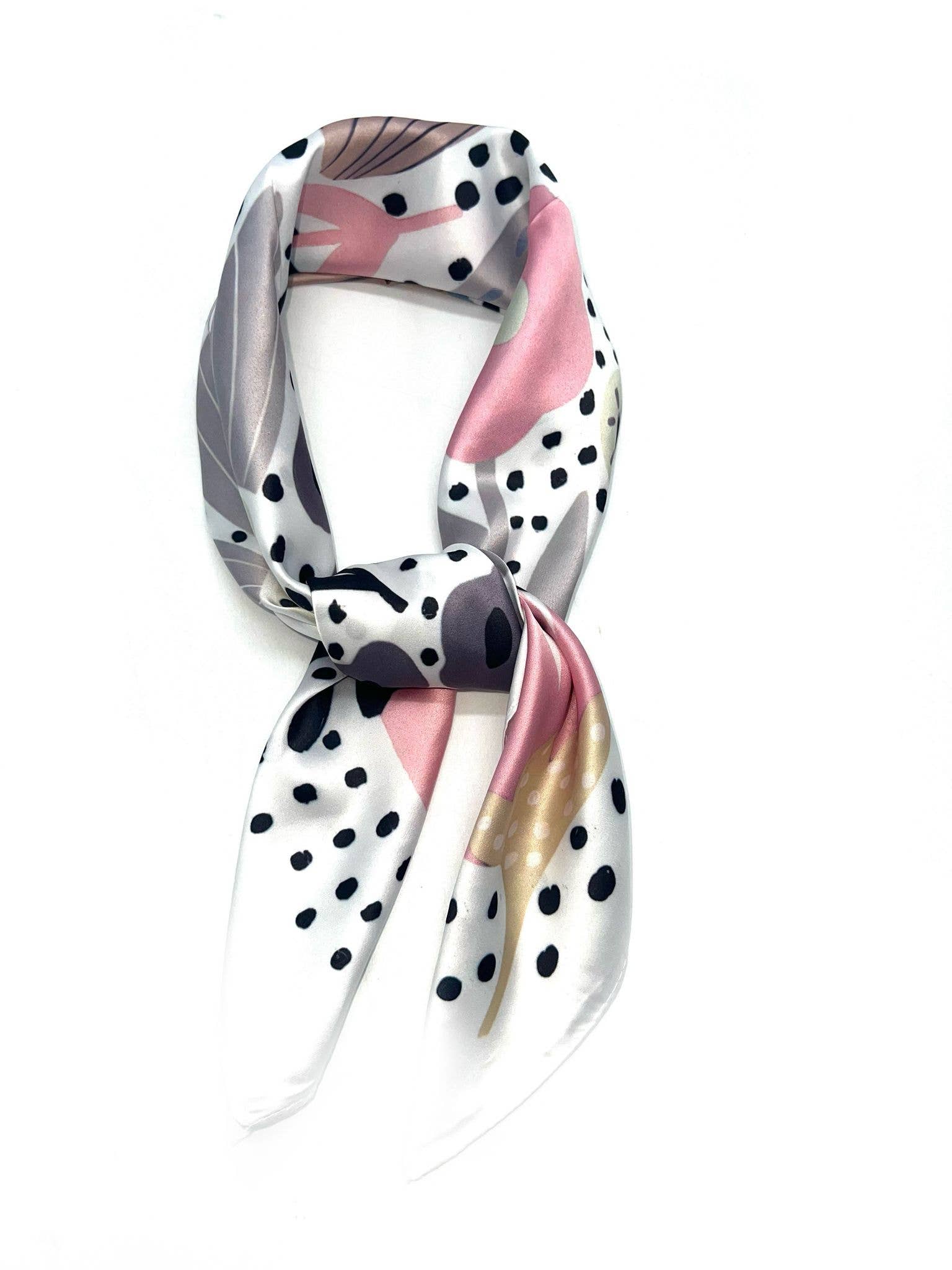 J-17 Foulard touche soie 70x70