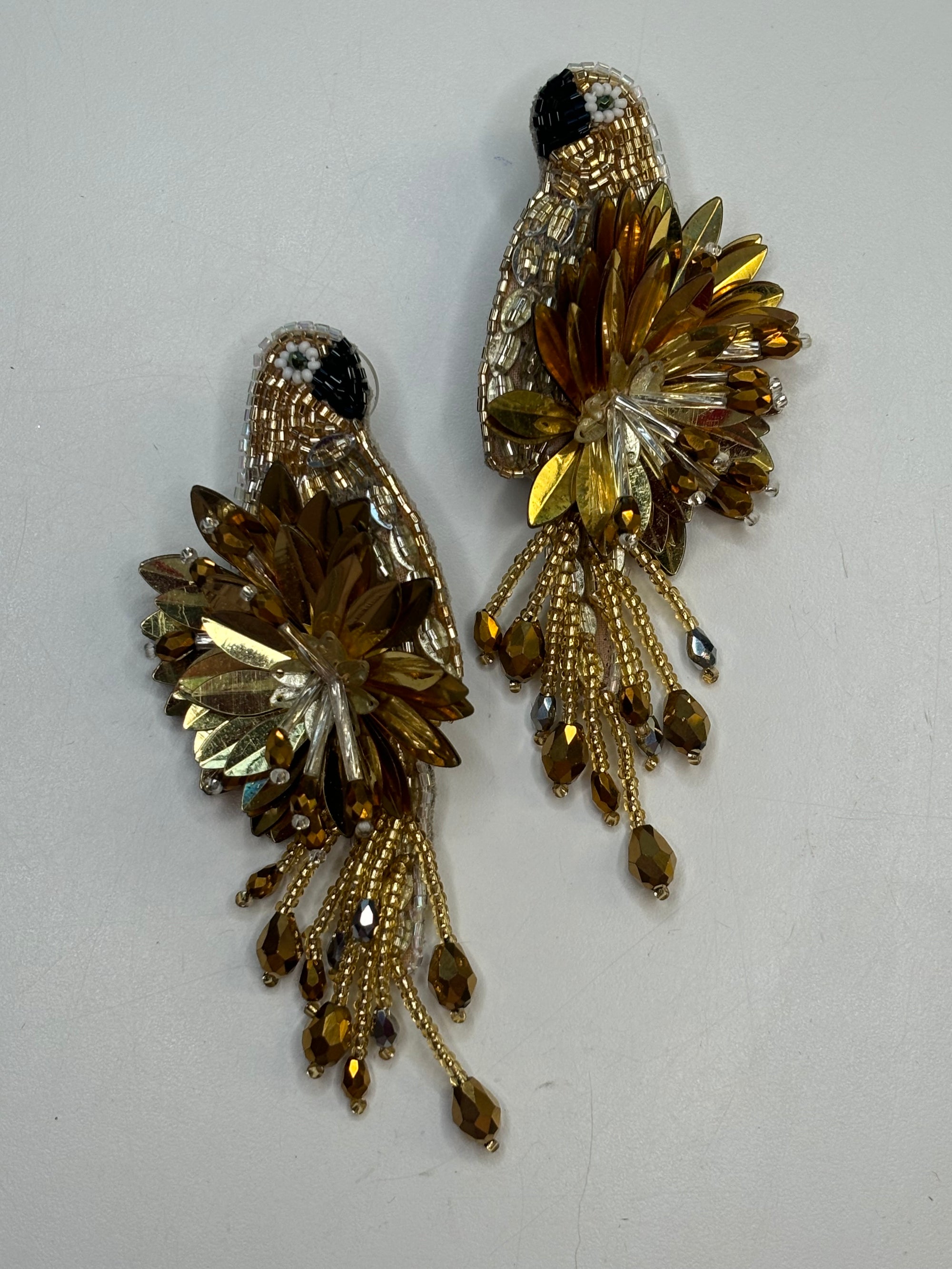 Boucles d’oreilles parrot