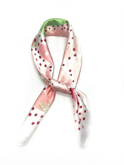 J-17 Foulard touche soie 70x70