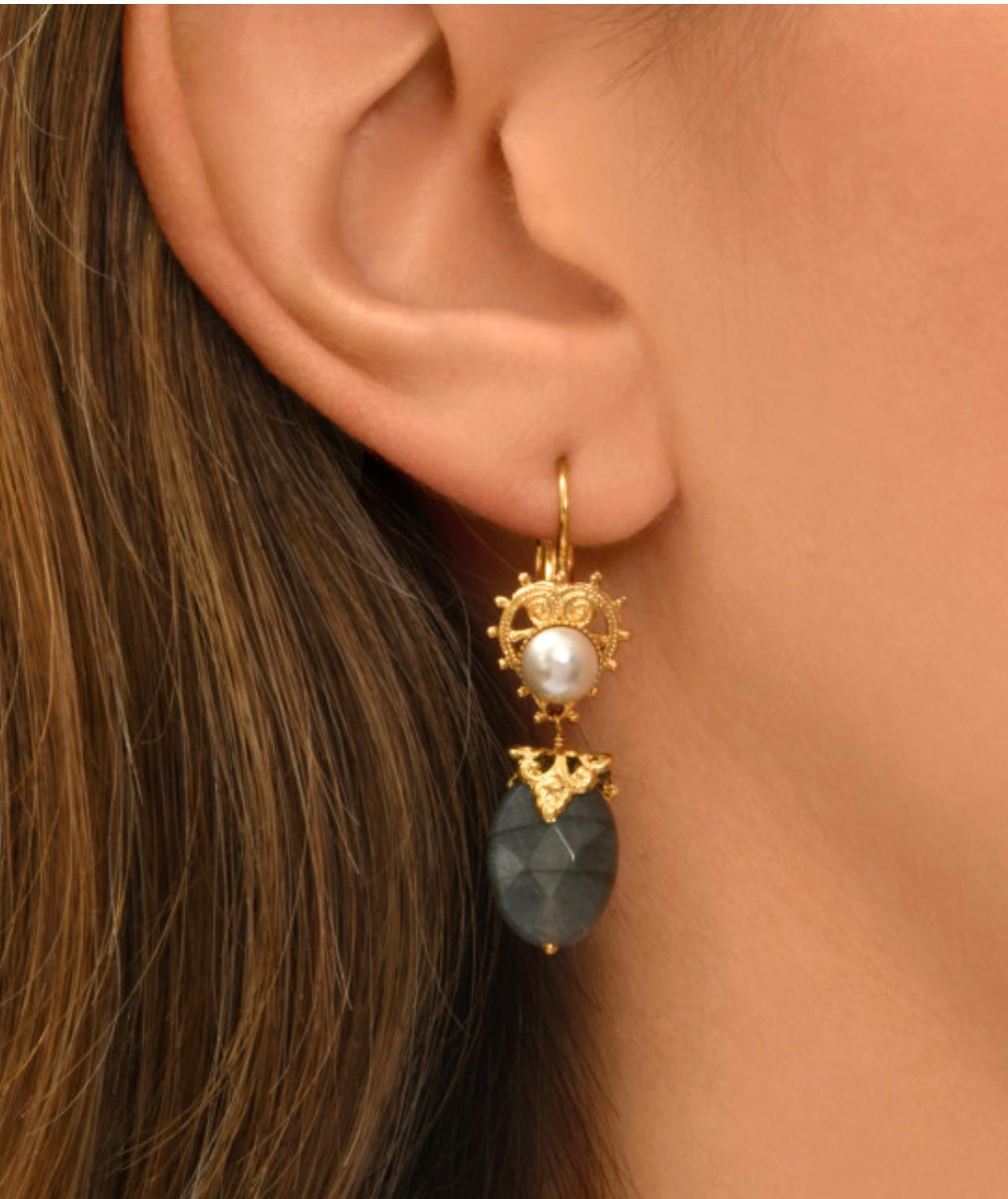 Boucles d’oreilles satellite positano