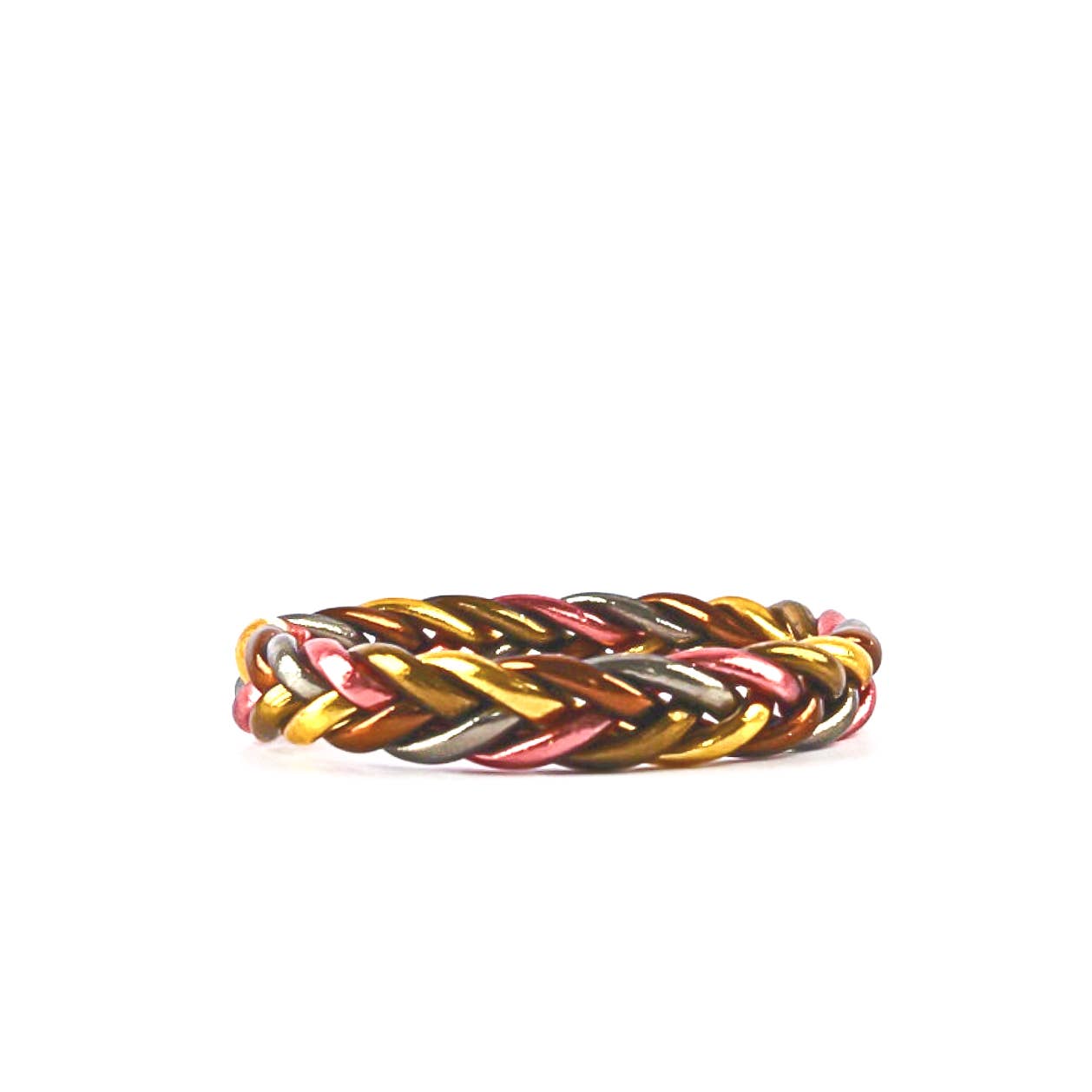 Bracelet Bouddhiste tressé Multi Mocha