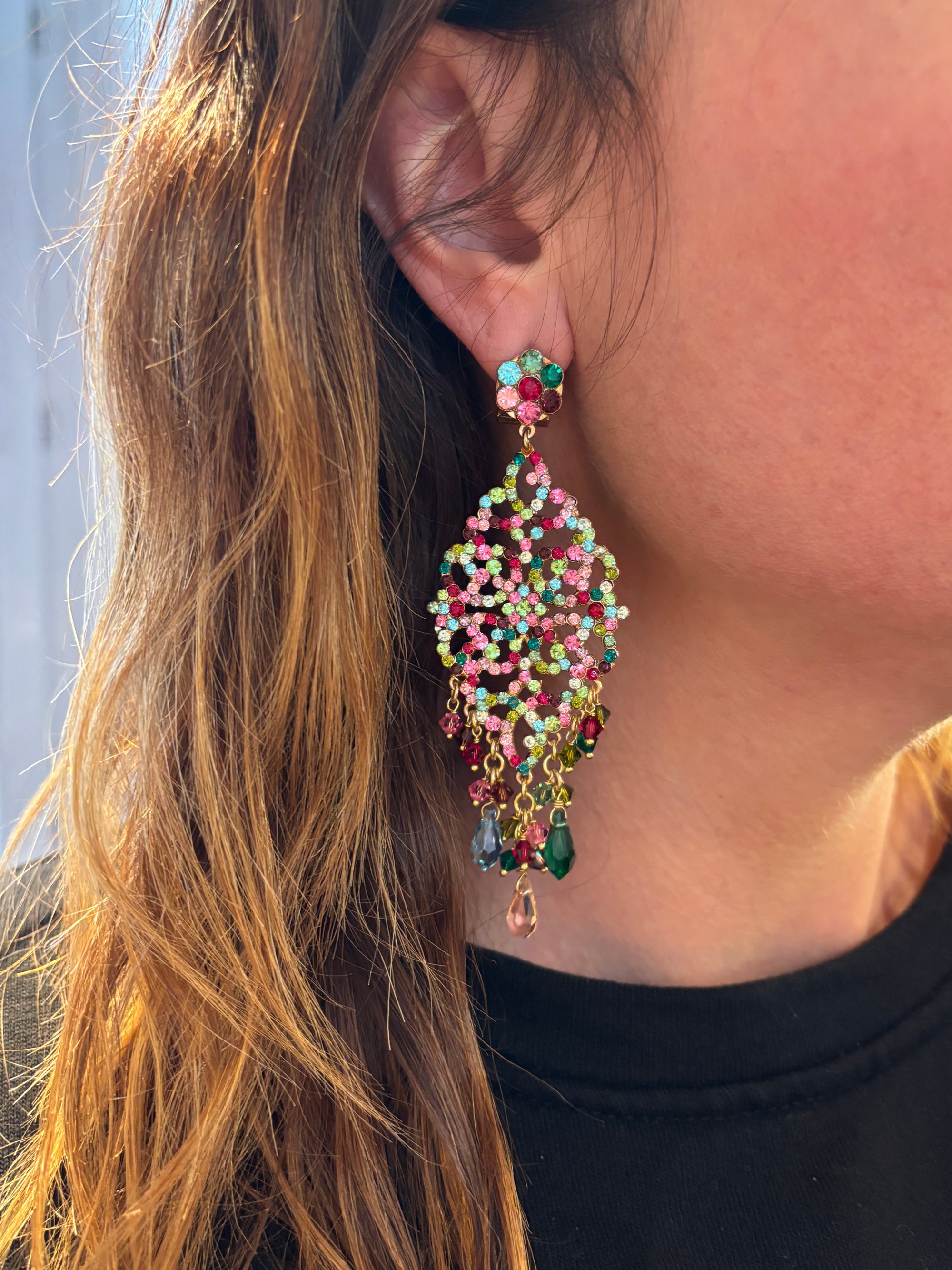 Boucles d’oreilles satellite