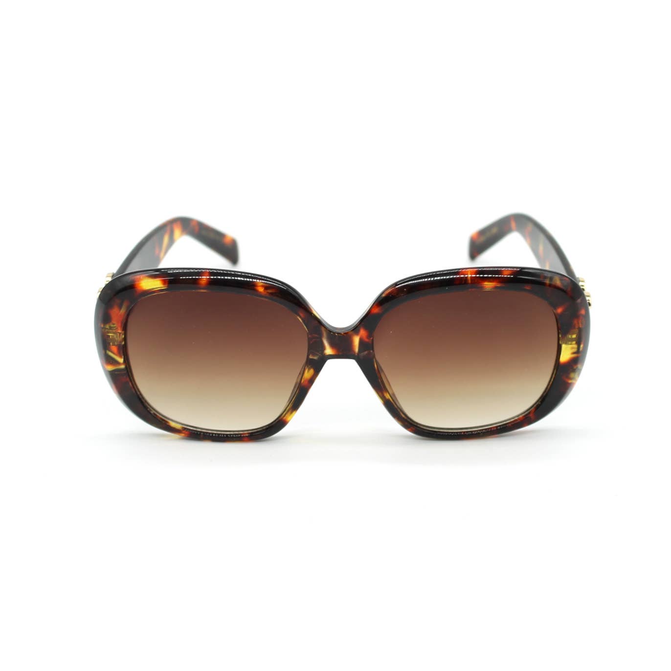 Lunettes de soleil oversize avec détail logo métallique
