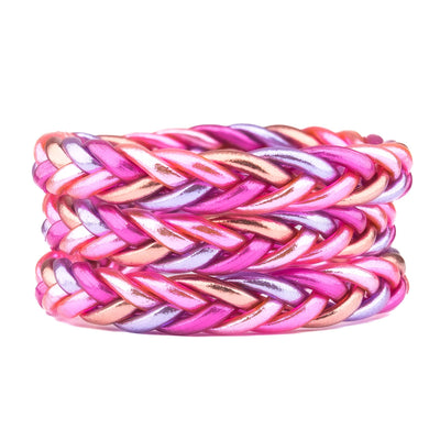 Bracelet Bouddhiste Tressé Pivoine