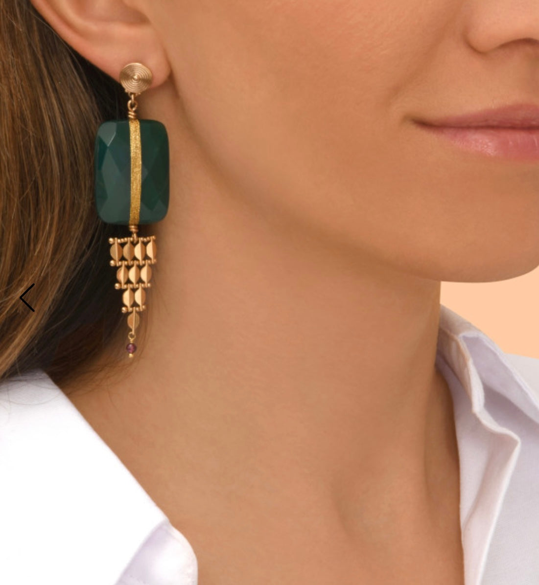 Boucles d’oreilles satellite babylone