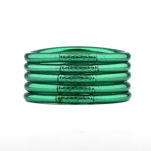 Bracelet Bouddhiste Mantra Vert Sapin