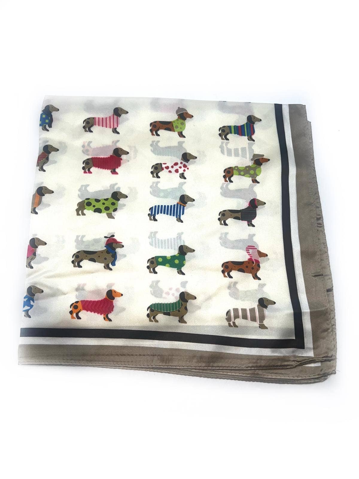 D-500 Foulard touche soie 70x70