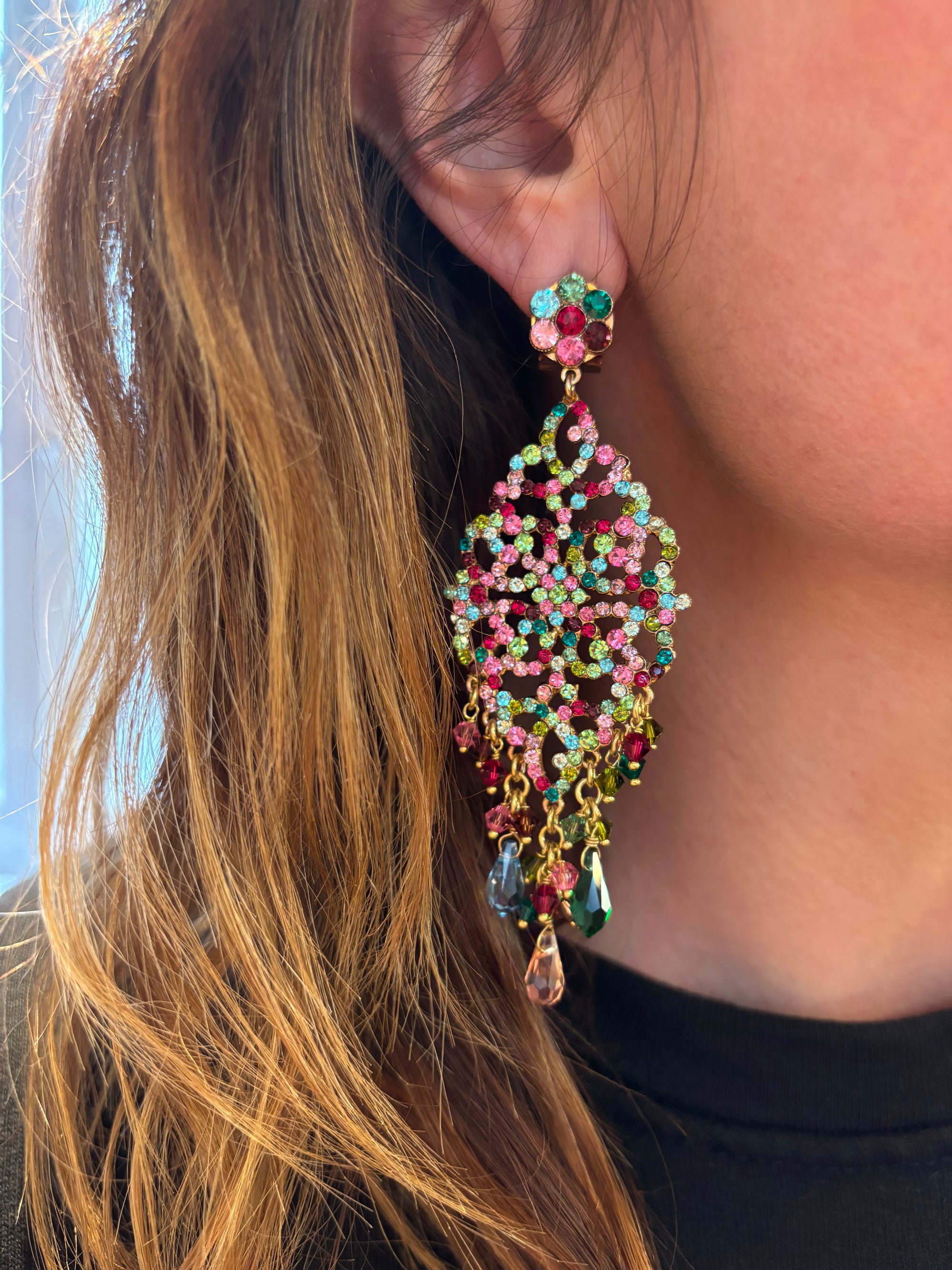 Boucles d’oreilles satellite