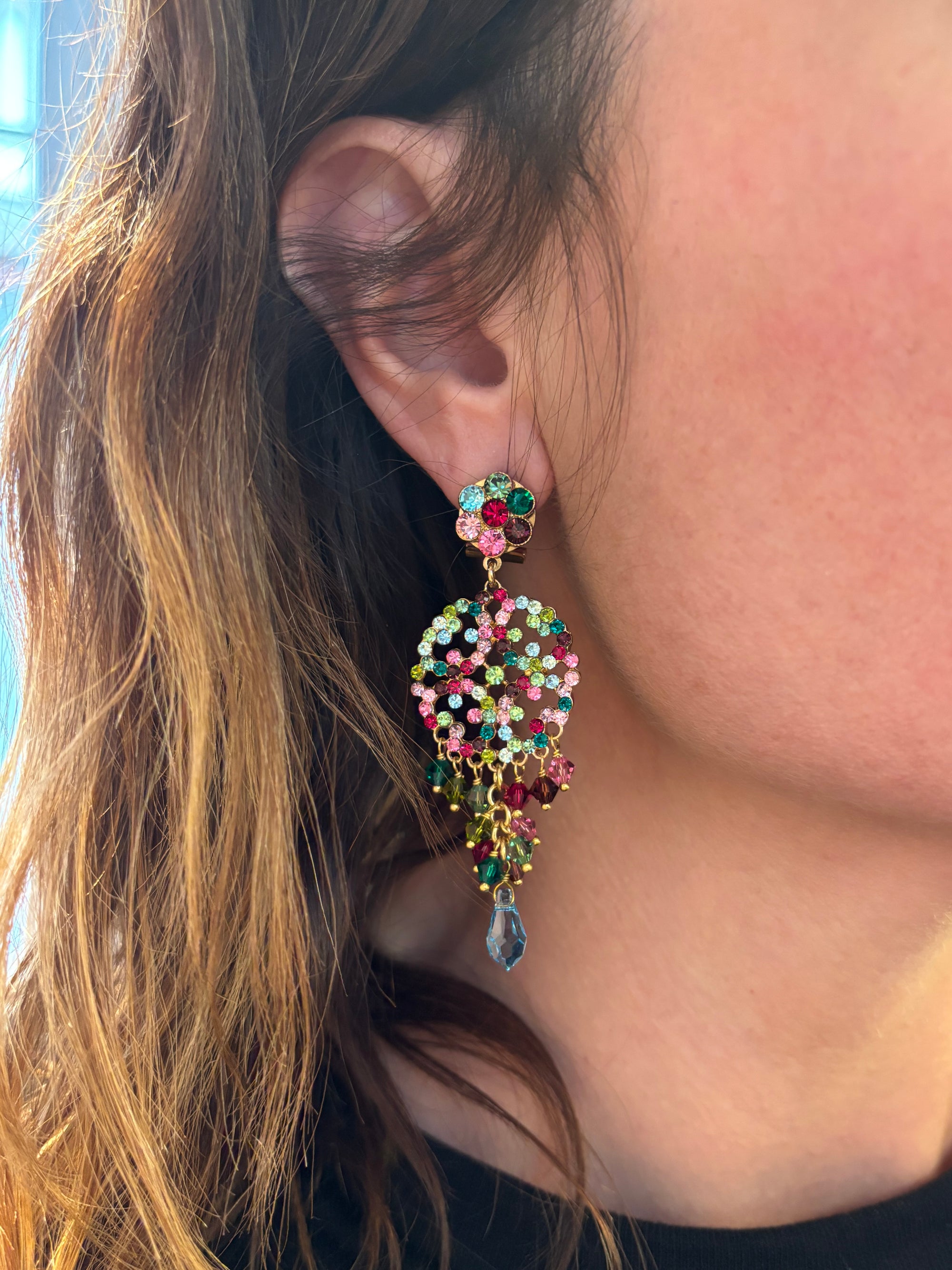 Boucles d’oreilles satellite