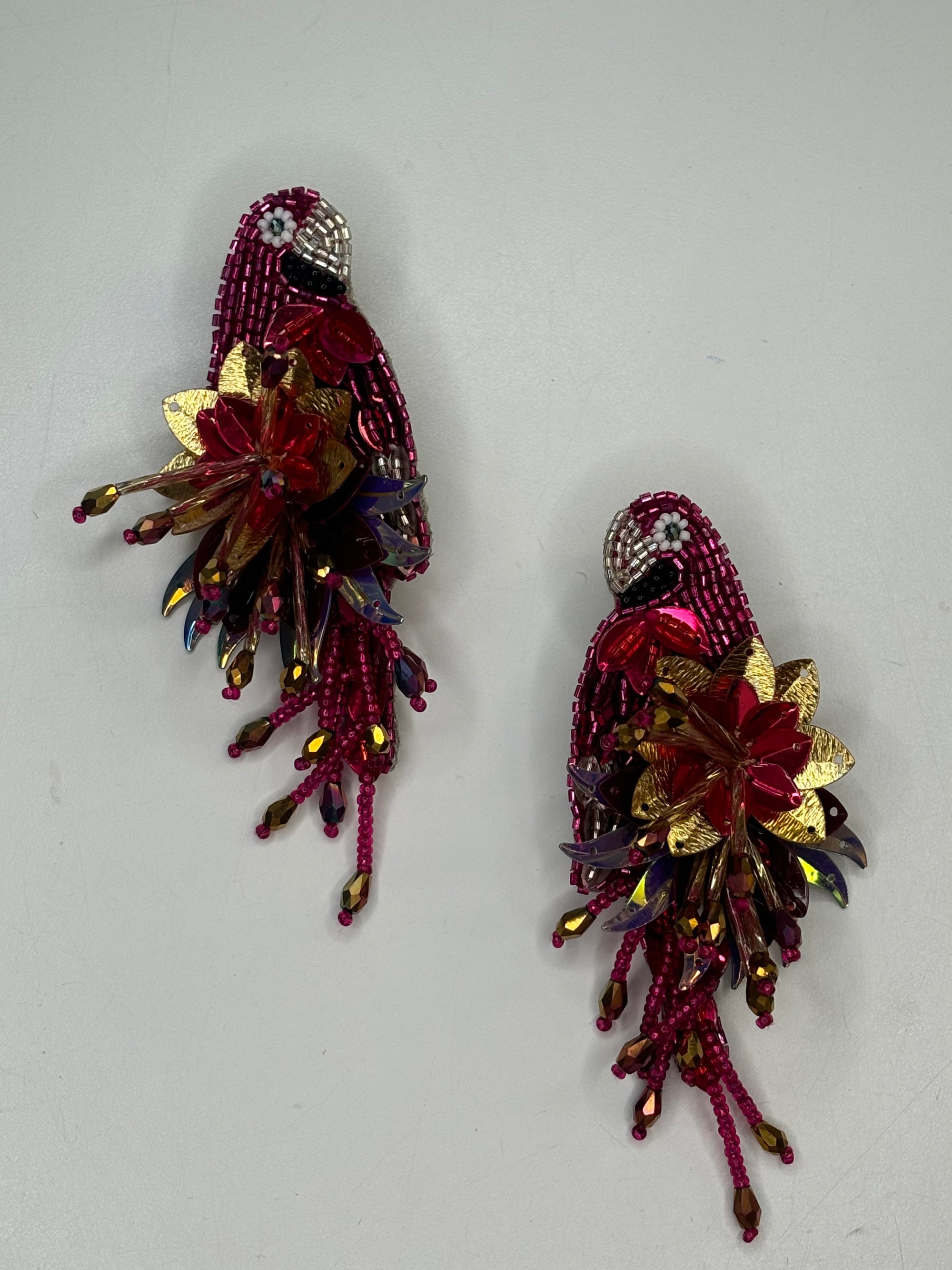 Boucles d’oreilles Parrot