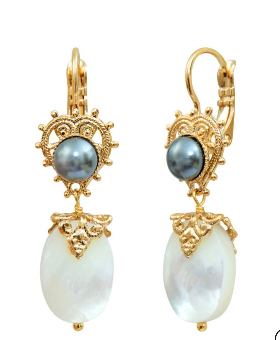 Boucles d’oreilles satellite positano