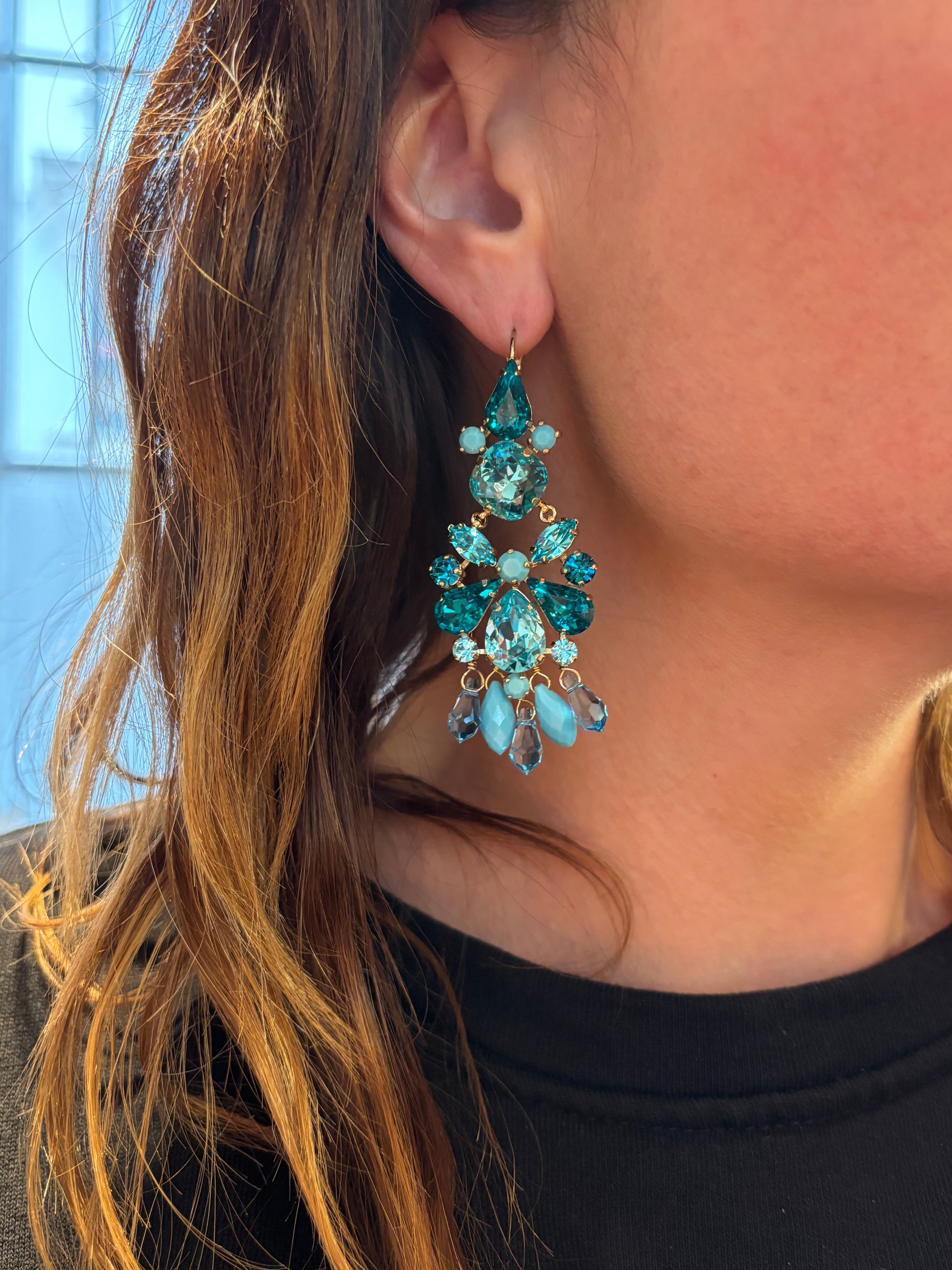 Boucles d’oreilles satellite