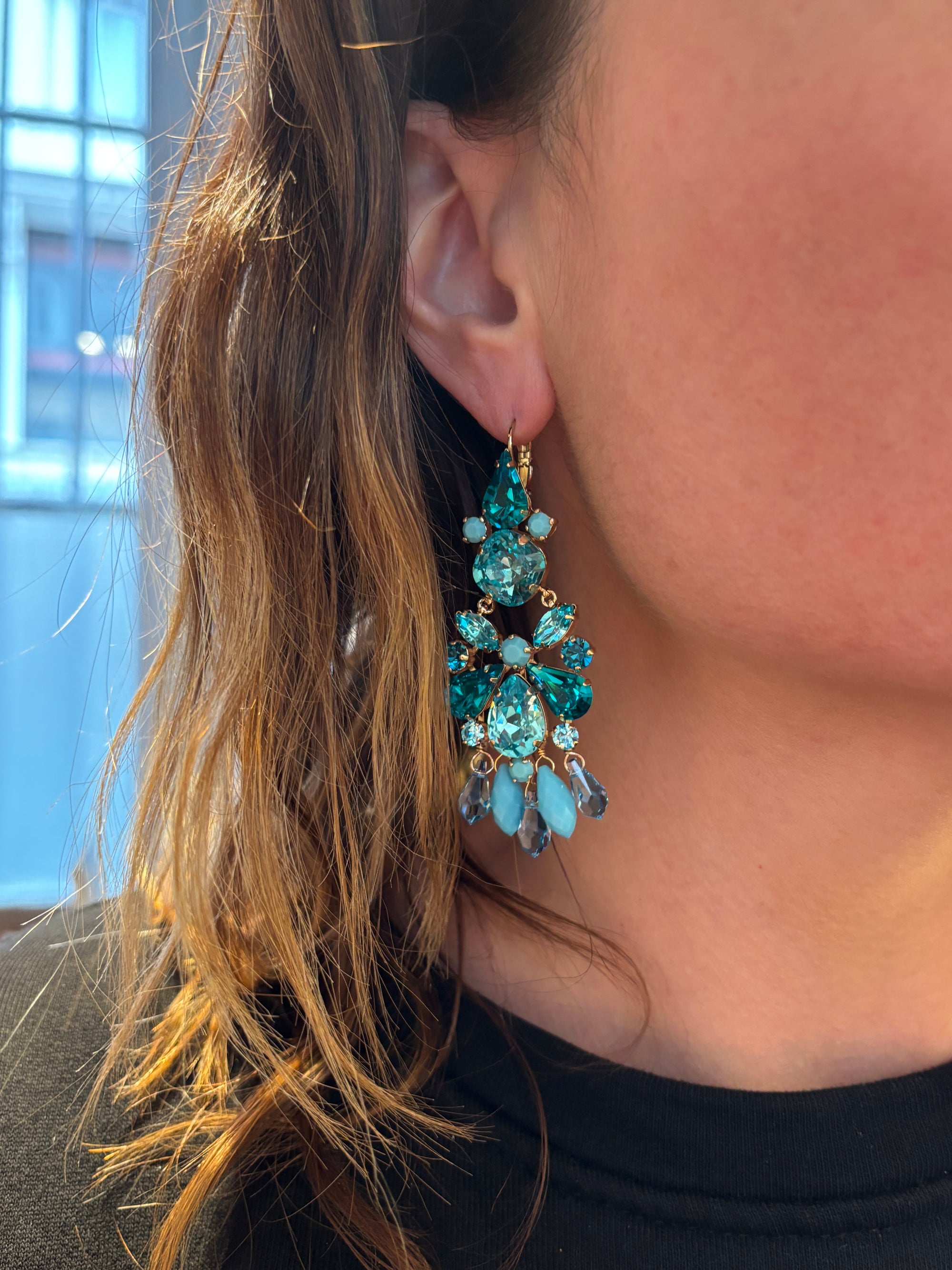 Boucles d’oreilles satellite