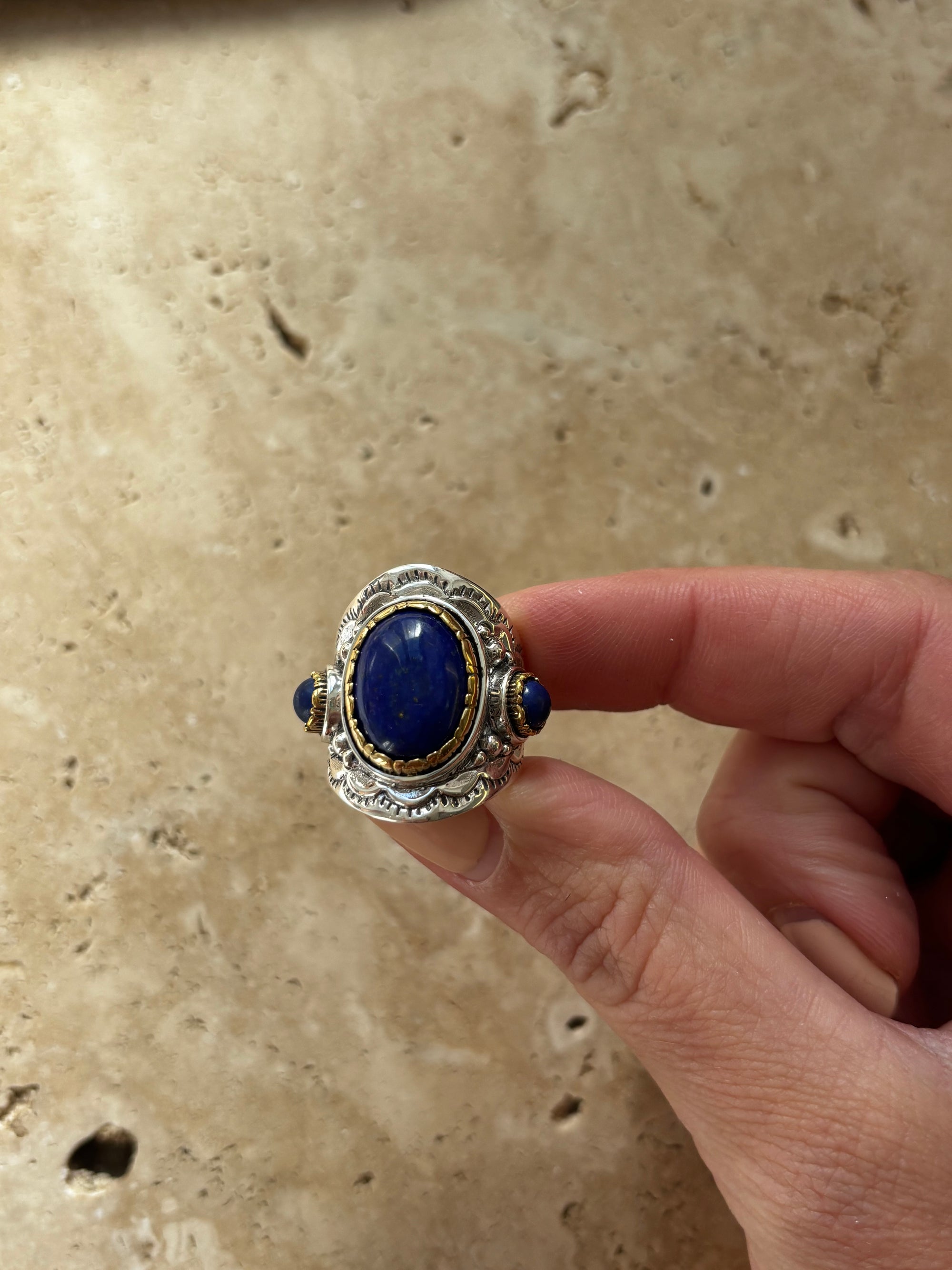 bague lapis lazuli jalan