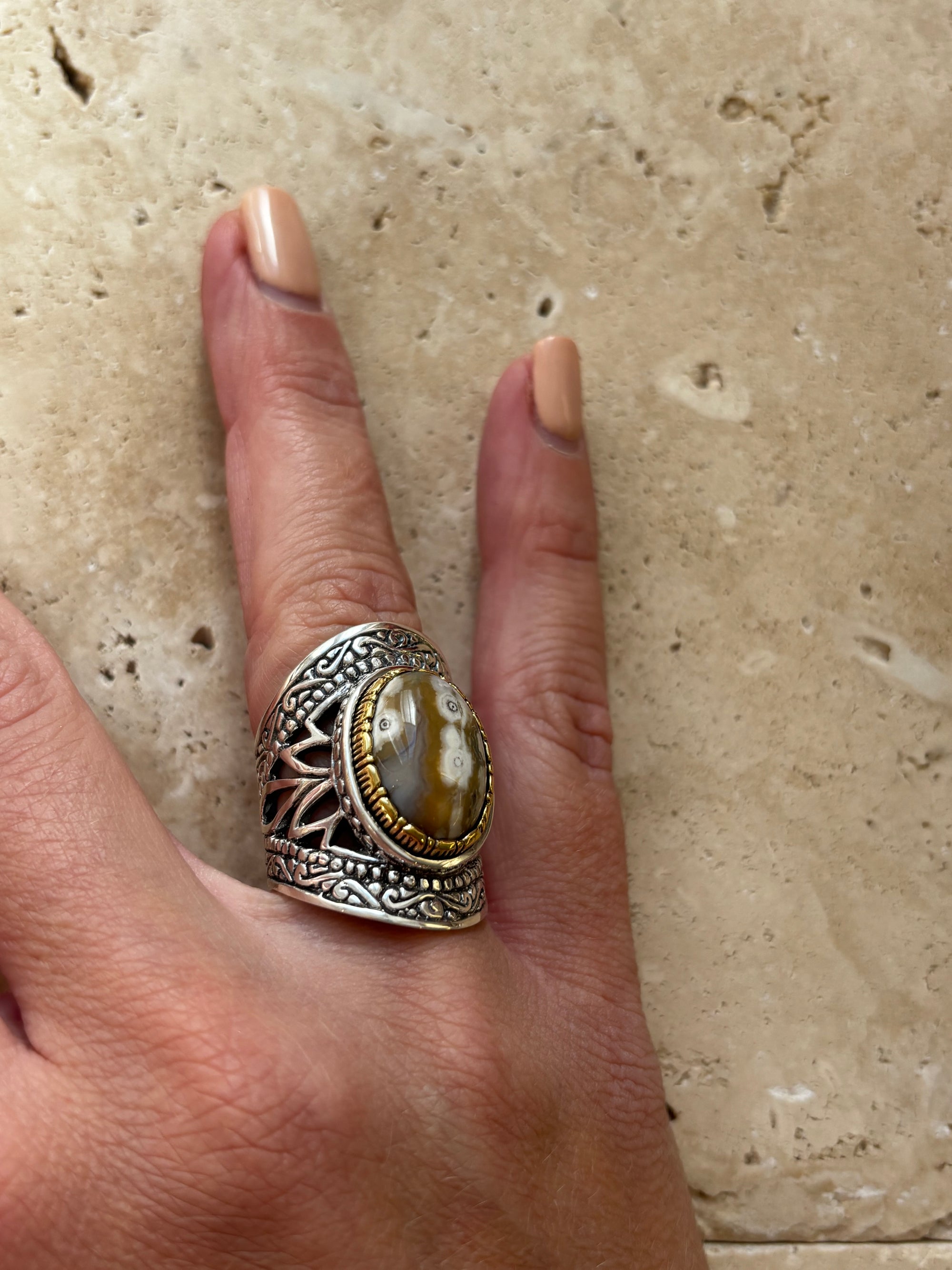 bague jaspe jalan