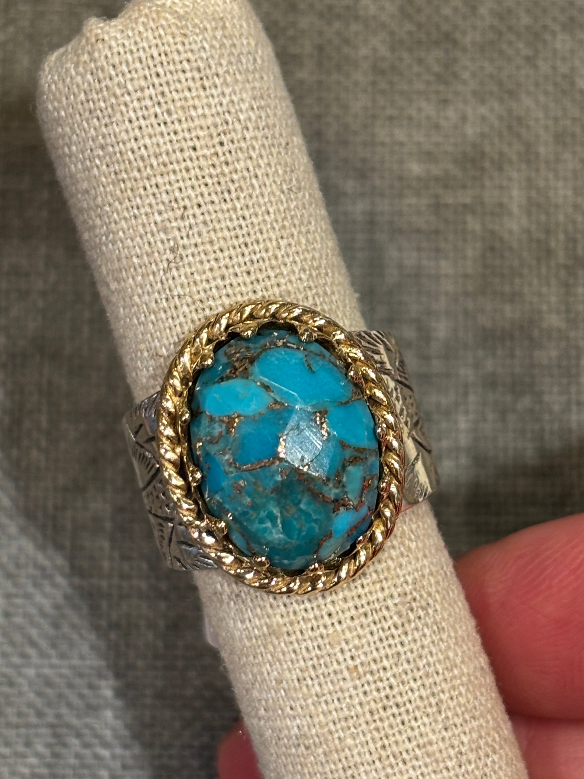 bague turquoise canyon