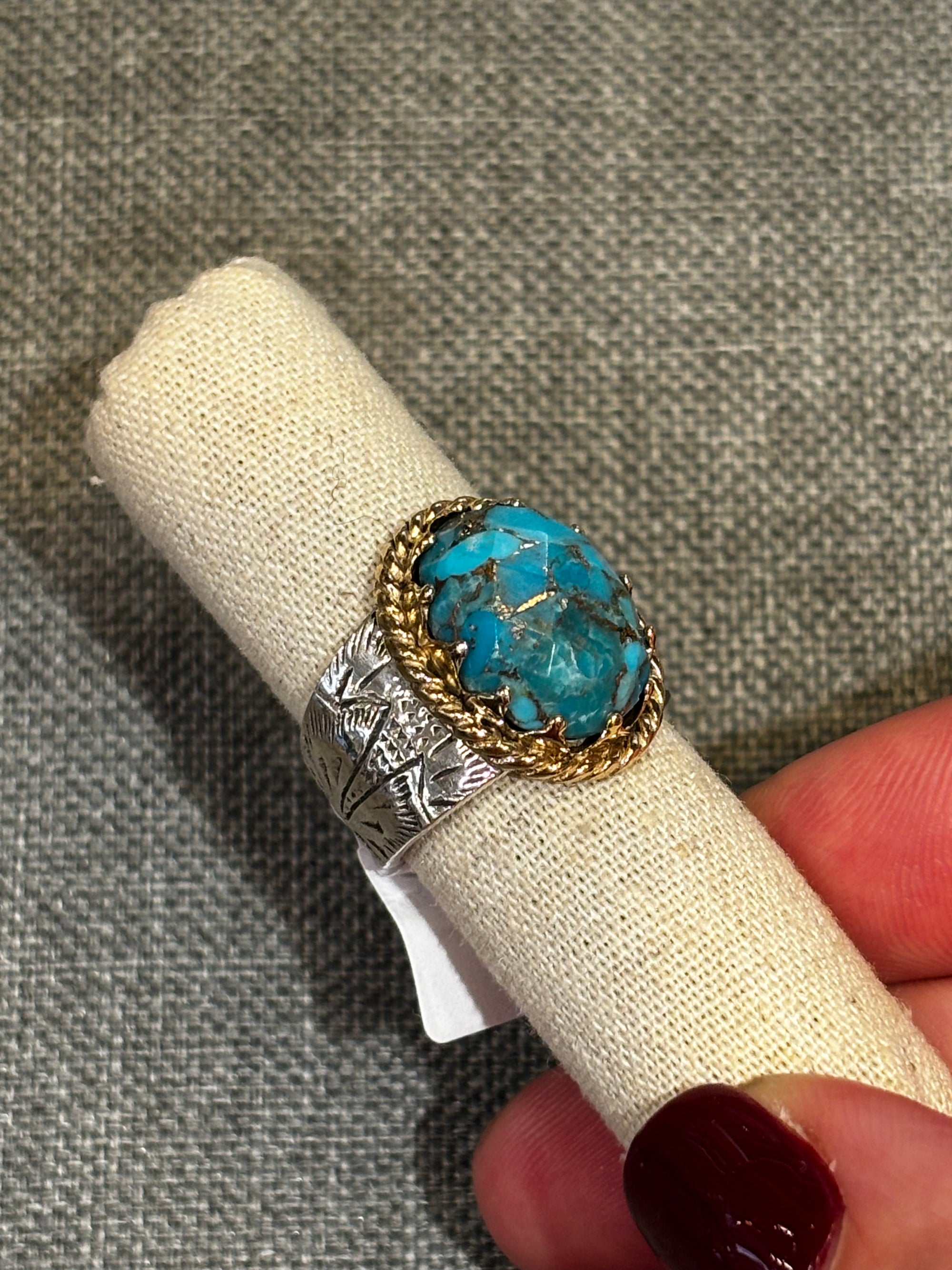 bague turquoise canyon