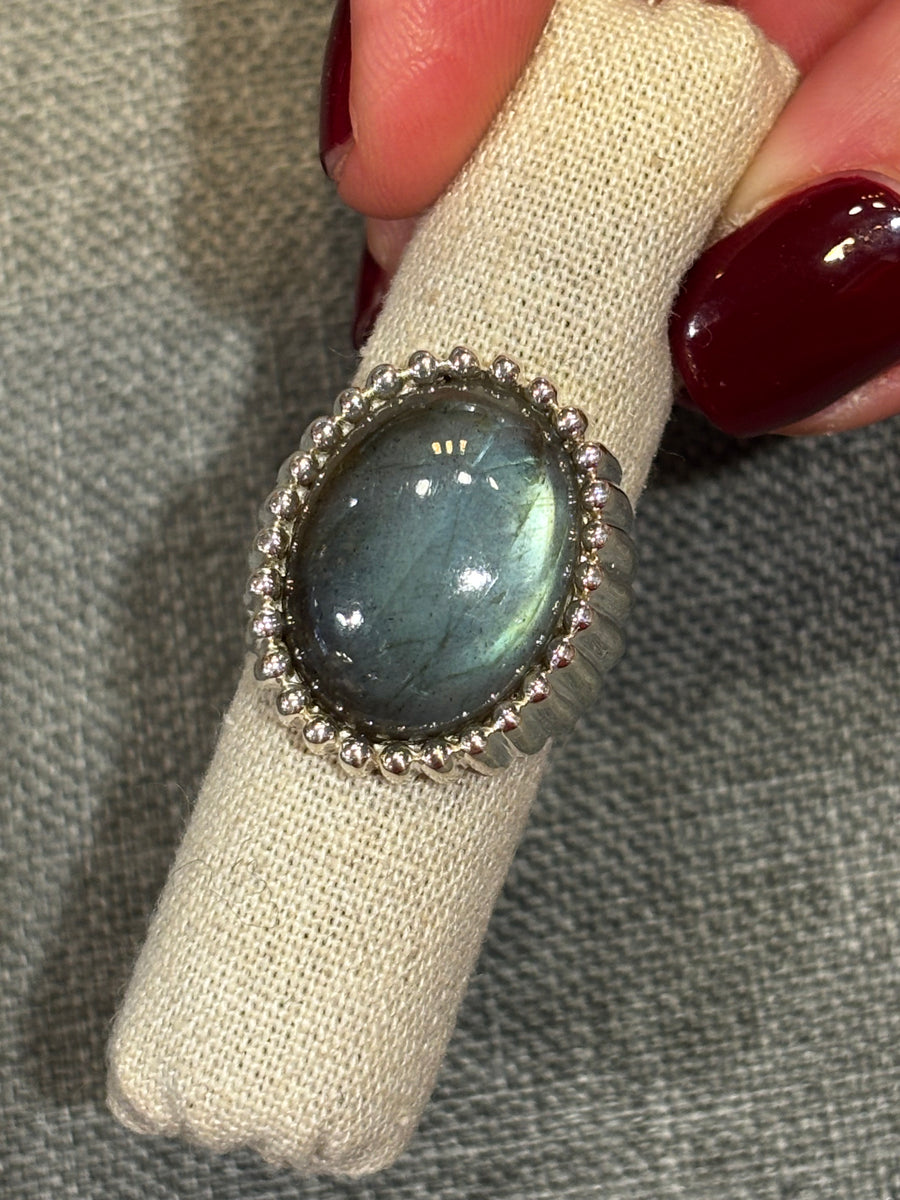 bague canyon labradorite