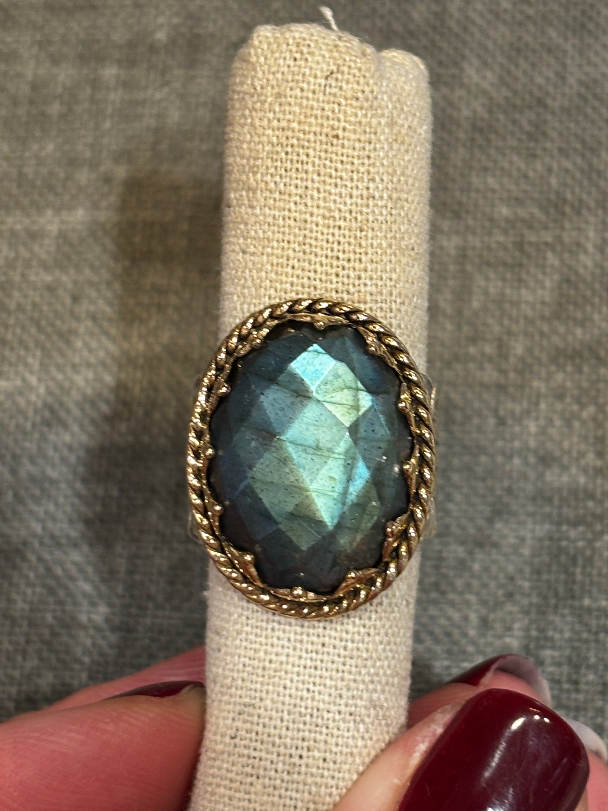 bague labradorite canyon
