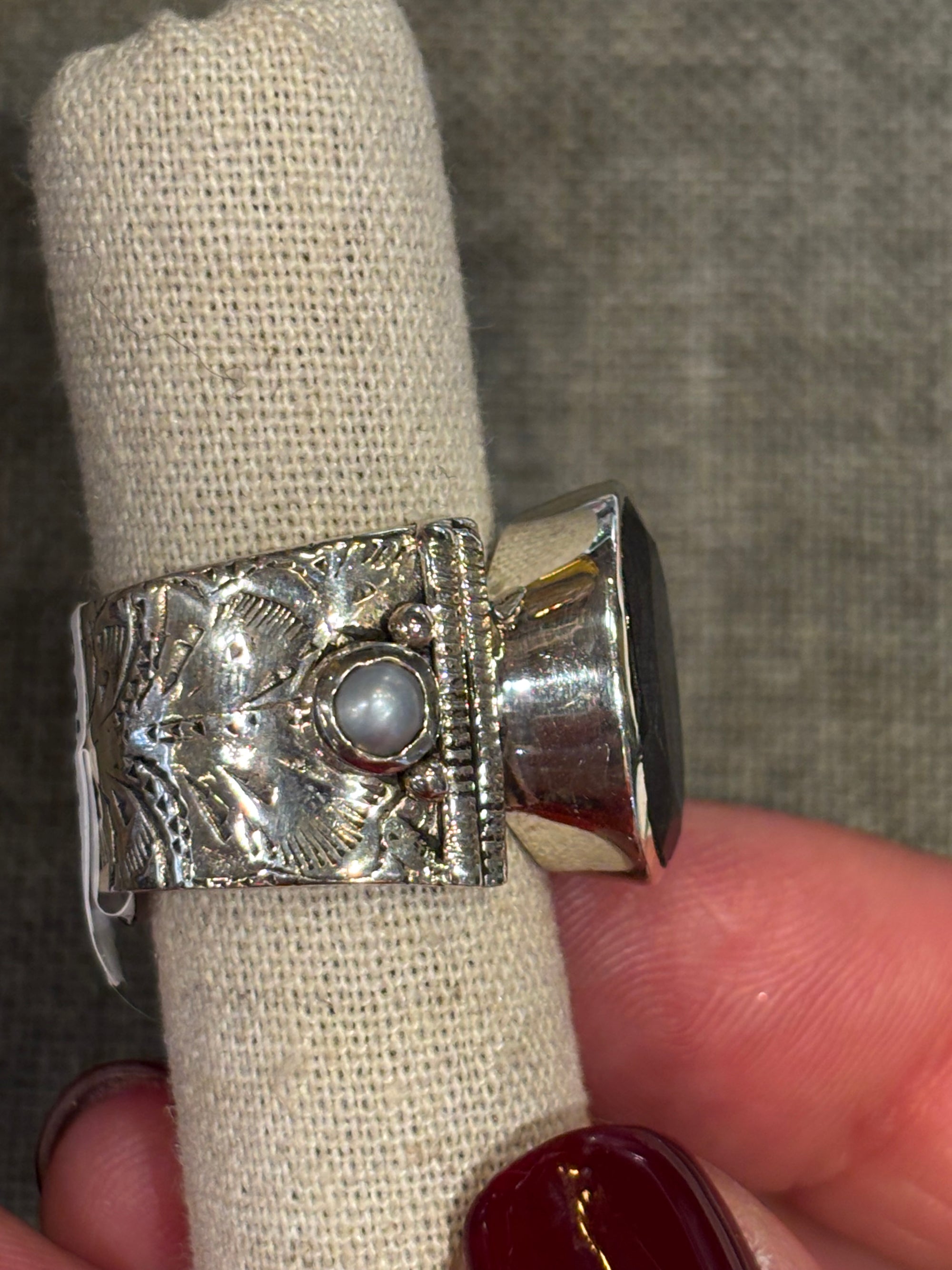 bague labradorite canyon