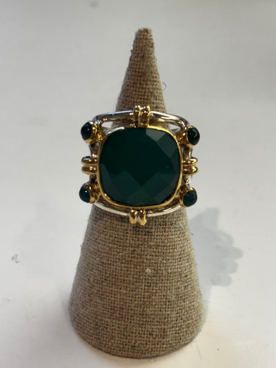 bague agathe verte canyon