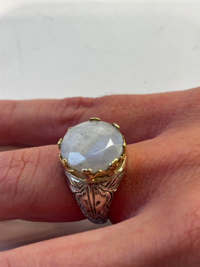 bague pierre de lune canyon