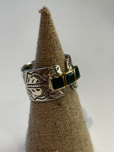bague aventurine canyon