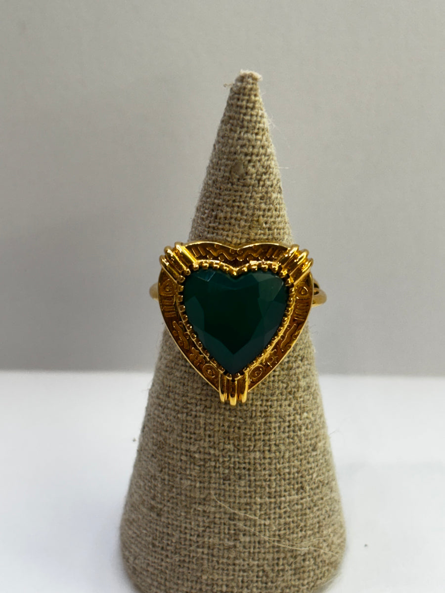 bague coeur au fil de lo